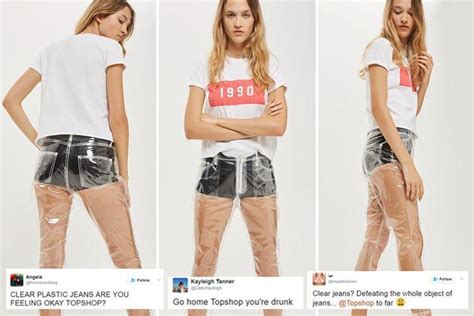 Topshop Have Released These See Through Jeans And Customers Are Completely Baffled