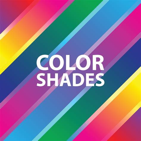 color shades vector illustration  vector art  vecteezy