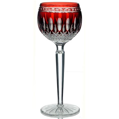 Clarendon Ruby Hock Wine By Waterford Crystal Replacements Ltd