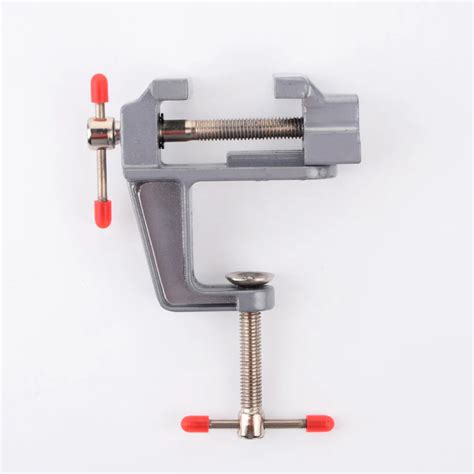 High Quality New Mini Aluminum Bench Table Swivel Lock Clamp Vice Craft