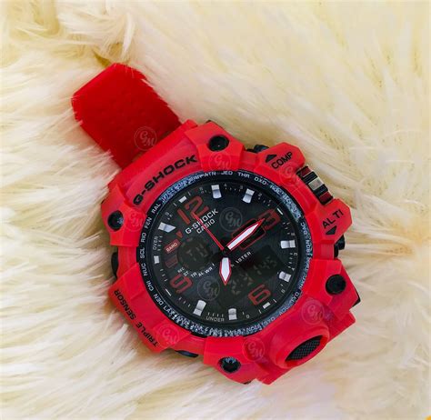 Gshock Sport Watch Water Resist Lowest Price In Sri Lanka SPGR1 Red