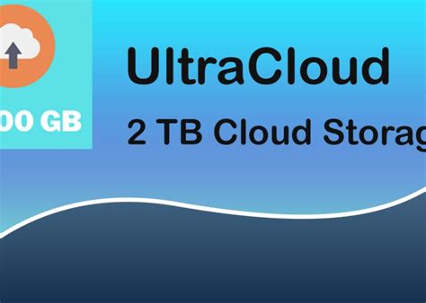 Ultracloud Tb Cloud Storage Alann