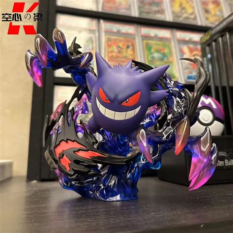 Gastly Haunter E Gengar Toy Figura Decorar Mundo Escala 1 20 Png