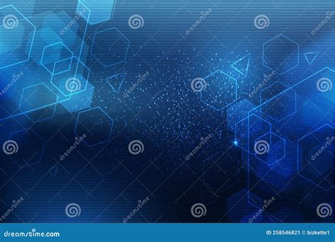 Modern Business Background with Blue Abstract Shapes Vector Design ...