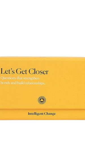 Intelligent Change Let S Get Closer Game