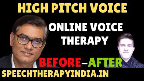 Slp Sanjay Kumar Pre Post Puberphonia Online Voice Therapy High