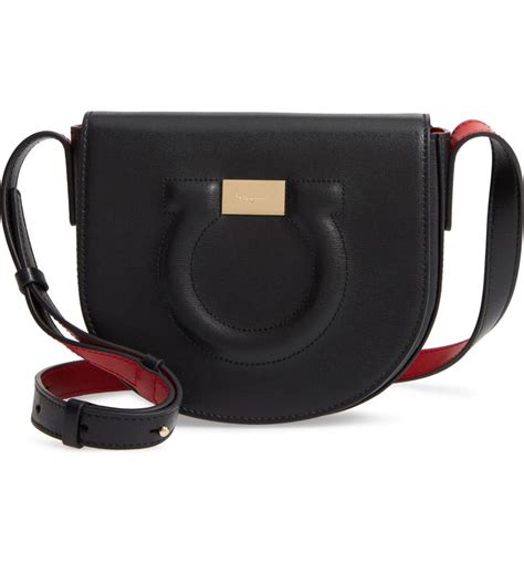 Salvatore Ferragamo Gancio City Leather Crossbody Bag Nordstrom