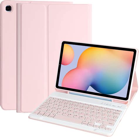 Teclado Samsung Tab S6 Lite - Fintie Funda de Teclado para Samsung Galaxy Tab S6 Lite 10.4'' Modelo ...