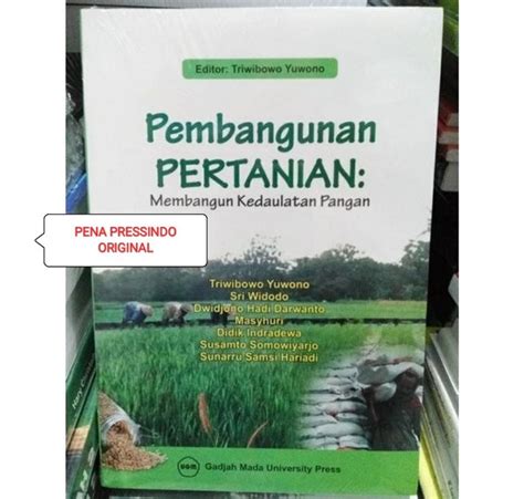 Jual Buku Pembangunan Pertanian Membangun Kedaulatan Pangan