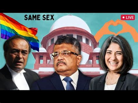 Live Supreme Court Hearing Same Sex Cji Chandrachud I Tushar Mehta