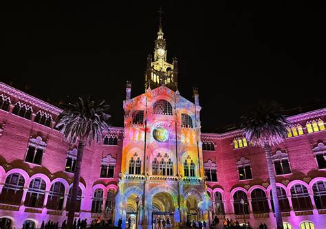 Llums De Sant Pau Christmas Lights At The Hospital De Sant Pau