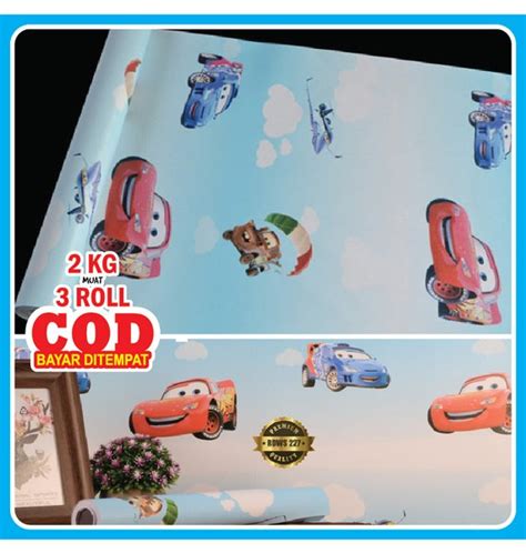 Jual Perlengkapan Rumah Tangga Stiker Walpaper Dinding Motif Kartun The