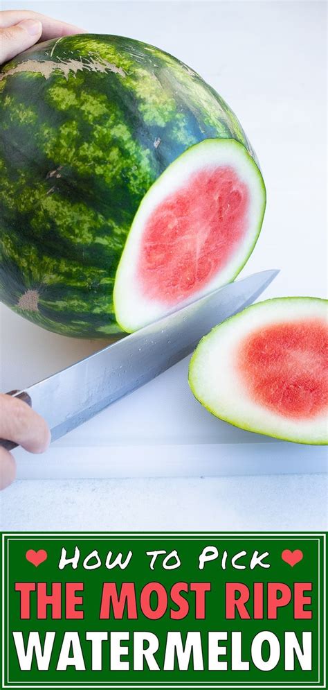 How To Pick A Perfect Watermelon Evolving Table In 2024 Watermelon