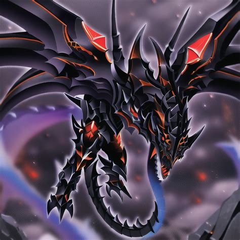 Red-Eyes Darkness King Dragon by jumbledbeers on DeviantArt