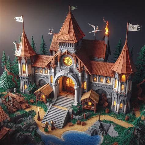 56 AI ideas for Lego MOCs Lord of the Rings – How to build it