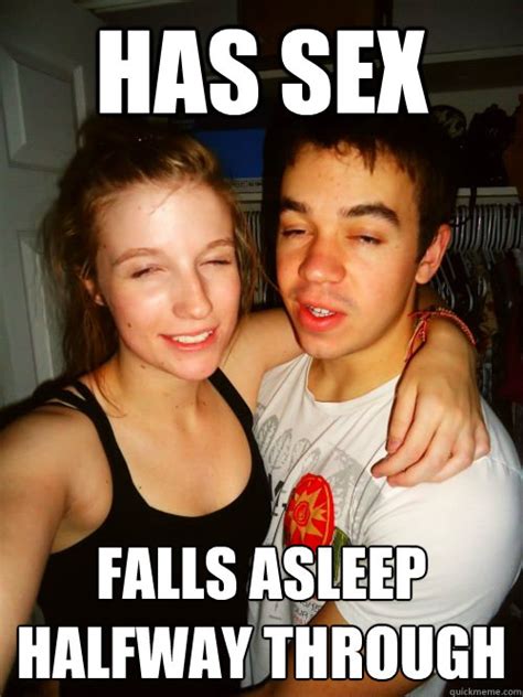 Has Sex Falls Asleep Halfway Through Couple Quickmeme