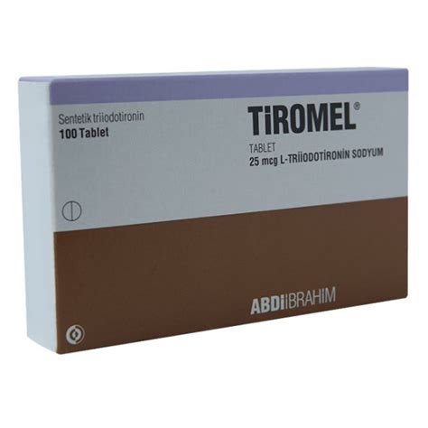 Tiromel 25mcg (liothyronine) Тиромель - Medicaments