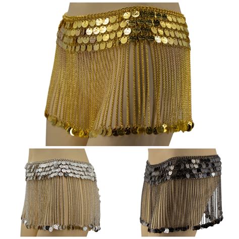 Belly Dancer Coin Belt Imaginations Costume And Dance