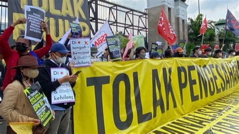 Koalisi Sipil Ancam Gelar Demo Besar Besaran Tolak Rkuhp Besok