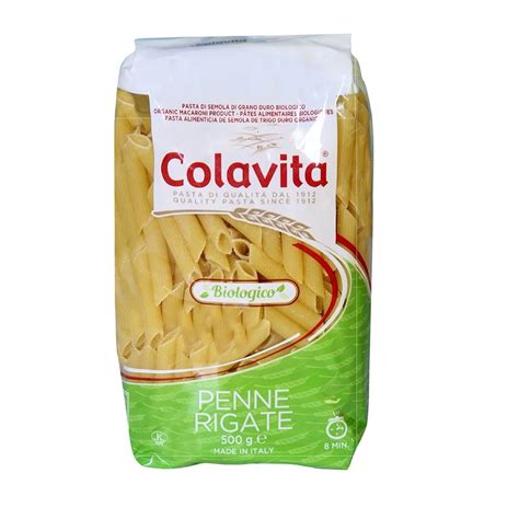 Colavita Penne Organic Pasta 500 G Packaging Size 500gm Packaging