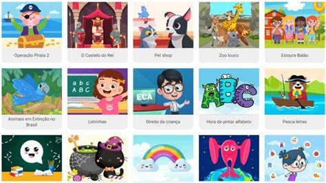 Jogos Educativos 8 Anos - 8 Sites com jogos educativos e grátis para crianças de todas as idades ...