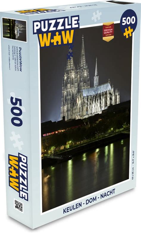 Puzzel Keulen Dom Nacht Legpuzzel Puzzel Stukjes Bol