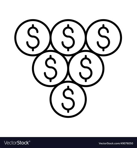 Money icon Royalty Free Vector Image - VectorStock