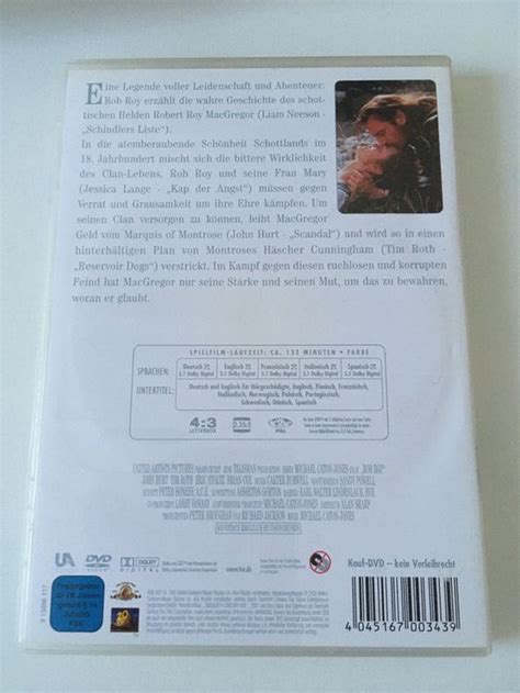 Rob Roy Dvd Liam Neeson Jessica Lange Kaufen Auf Ricardo