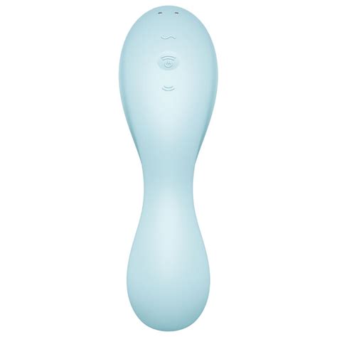 Satisfyer Curvy Trinity Estimulador Y Vibrador Azul