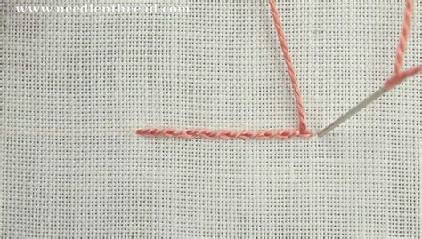 Split Stitch Basic Embroidery Stitches Embroidery Stitches Tutorial