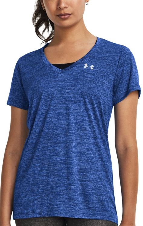 T Shirt Under Armour Tech Ssv Twist Blu Top Running