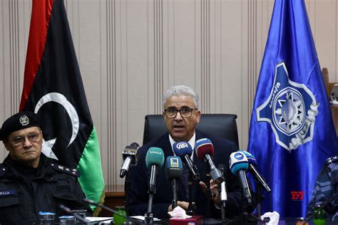 LIBYA - TRIPOLI - INTERIOR MINISTER - PRESS CONFERENCE #Gallery