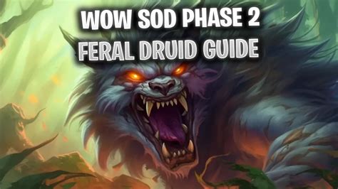 Wow Sod Feral Druid Pre Raid Bis Sale Online Dakora Co