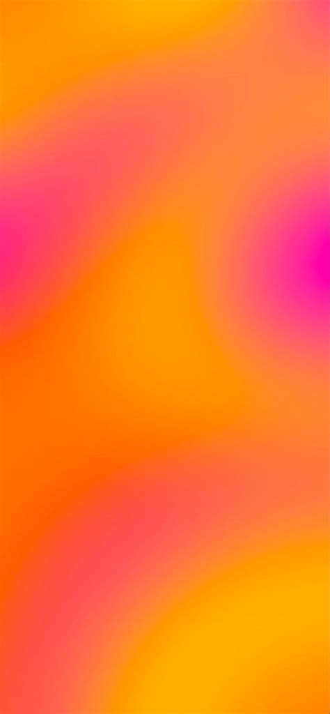 Aura Gradient Wallpaper Pink And Orange Orange Wallpaper Iphone