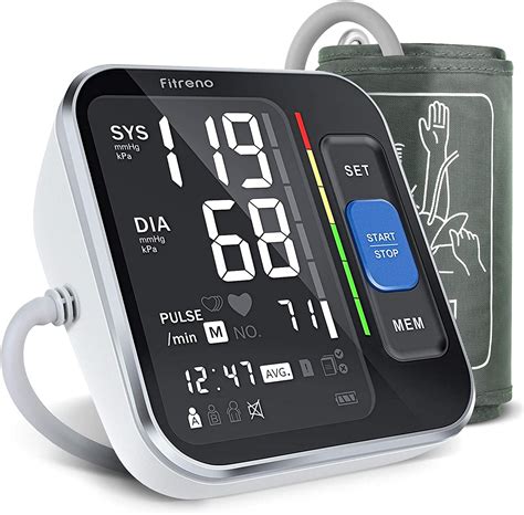 Blood Pressure Monitor Upper Arm, Large Screen Blood Pressure Monitors ...