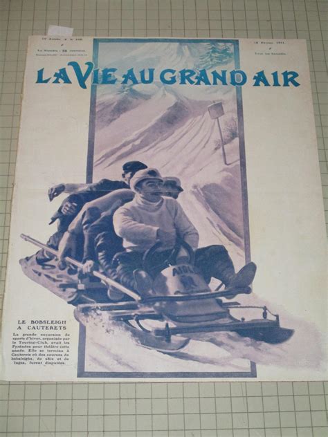 La Vie Au Grand Air Magazine Early Aviation Photographs Decugis