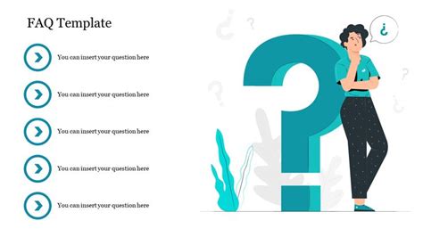 Editable FAQ Template Slide PPT Presentation PowerPoint | Powerpoint ...