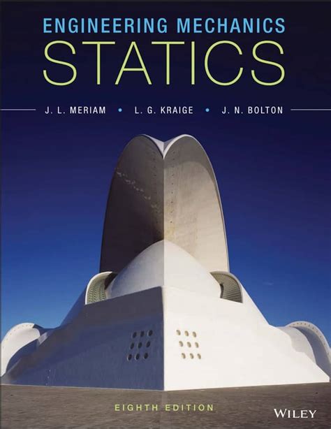 Meriam S Engineering Mechanics Statics Th Edition Pdf