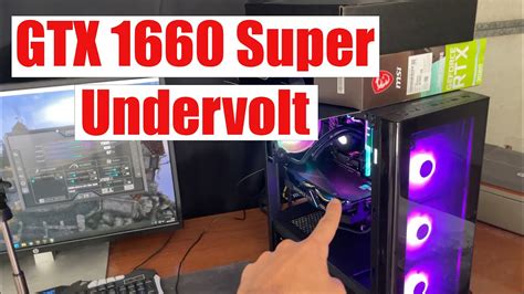 Undervolt Your Gtx Super For More Fps Tutorial Youtube