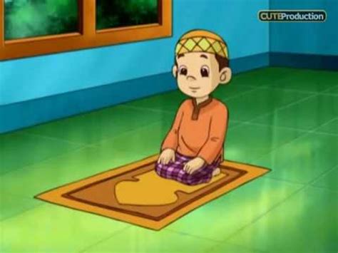 kartun seru ayo belajar sholat  animasi  menyenangkan youtube