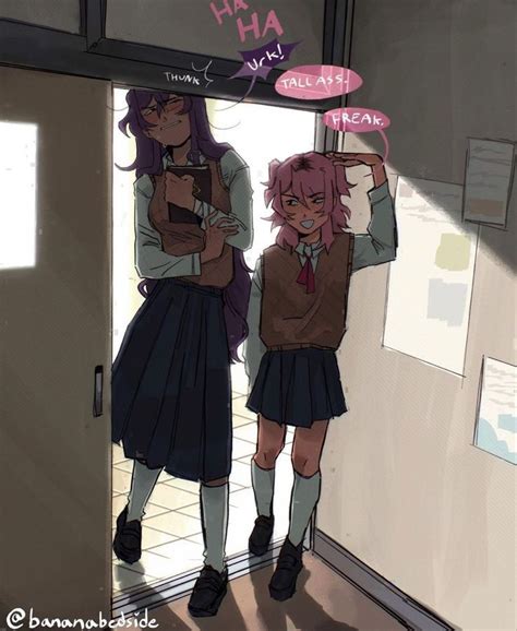 YURI Y NATSUKI DDLC Cute Art Styles Cute Drawings Pretty Art