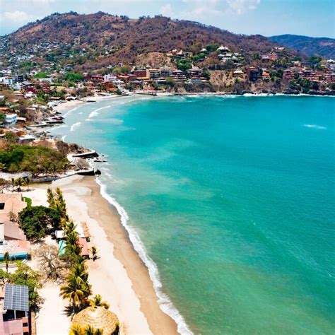 Playa La Madera Located In Ixtapa Zihuatanejo Is The Smallest