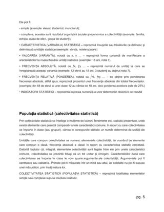 Statistica Pdf