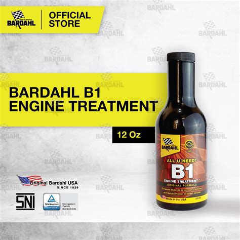 Jual Bardahl B Engine Treatment Original Formula Aditif Oli Mesin