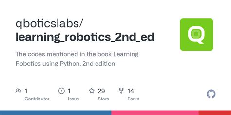 Github Qboticslabs Learning Robotics Nd Ed The Codes Mentioned In