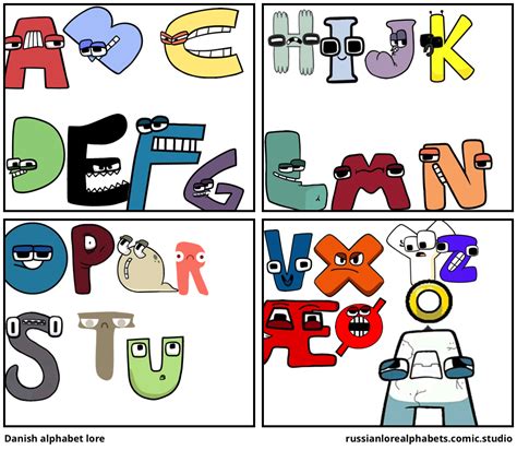 danish alphabet lore comic studio