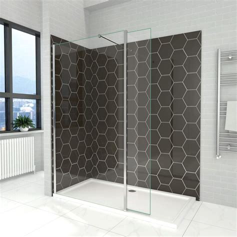 Buy Elegant Mm Walk In Wet Room Shower Screen Panel Mm Safety