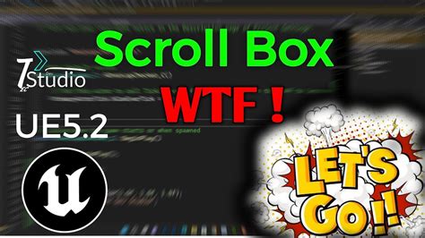 Wtf Scroll Box Use Unreal Engine Widget Scroll Box Use With