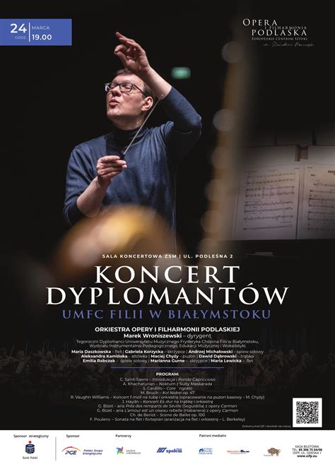 Koncert Dyplomantów UMFC Filii w Białymstoku Opera i Filharmonia Podlaska