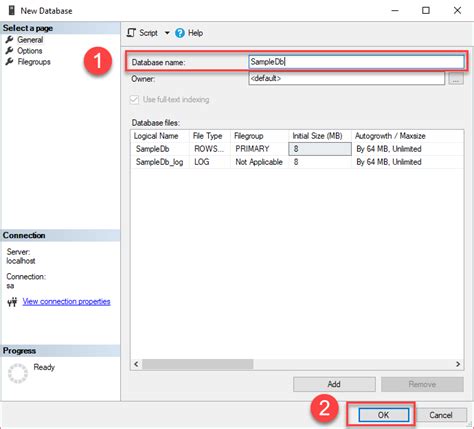 Sql Server Create Database By Practical Examples